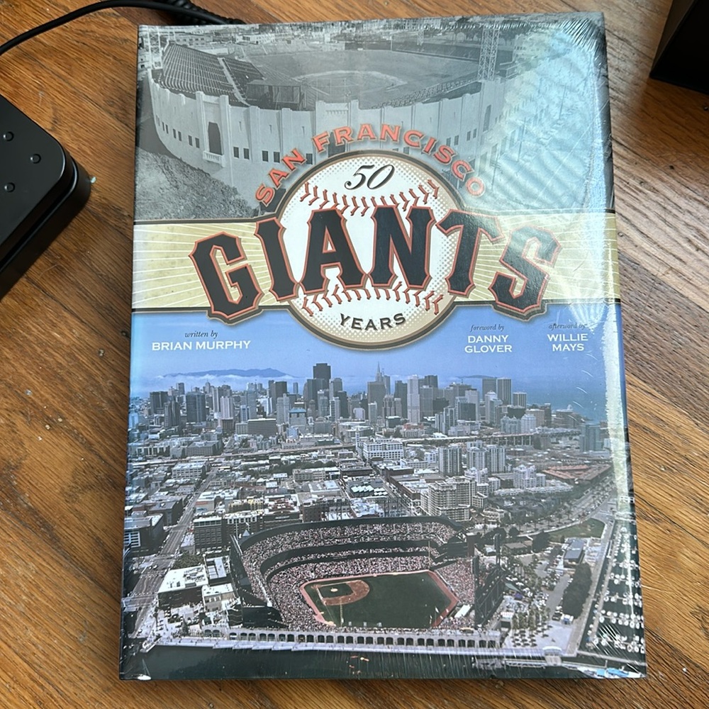 New San Francisco 50 Years Giants book